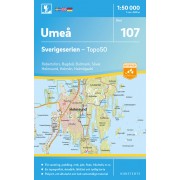 107 Umeå Sverigeserien 1:50 000